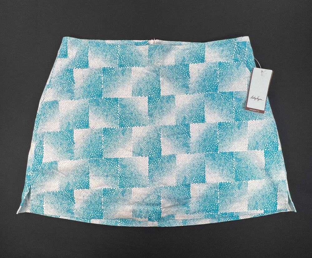 NEW Lady Hagen "Bloom" Skort in Scuba Blue (sz 16) - Pickleball / Golf / Tennis
